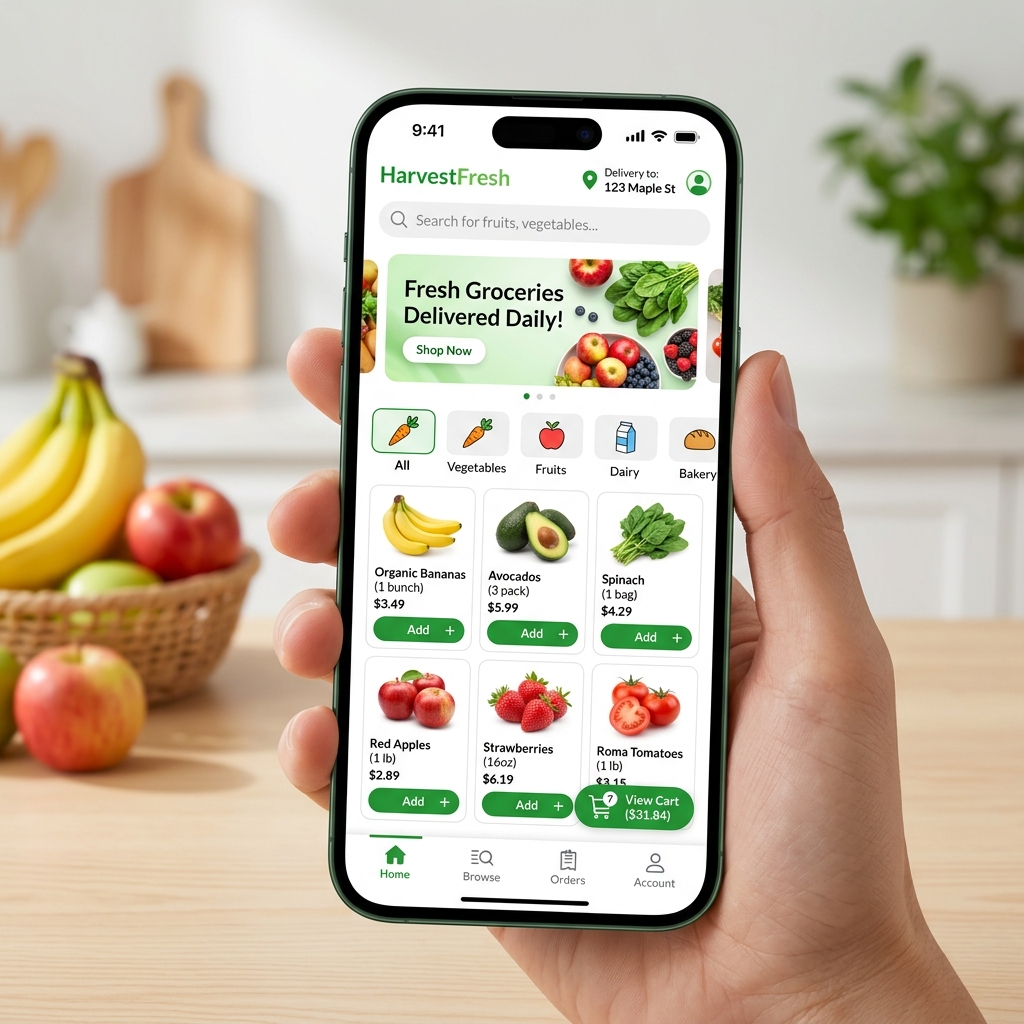 Grocery Delivery App